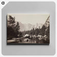 アートパネル-On the Merced, Distant View of Cathedral Rocks
 - セントルイス美術館 Canvas.