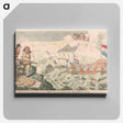 アートパネル-The Raft in Danger of the Republican Disappointed
 - イェール大学アートギャラリー Canvas.
