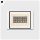 アートポストカード-Rocking Horse and Rolling Barrel
 - エドワード マイブリッジ Postcard.