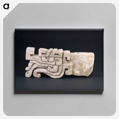 アートパネル-Saurian Head with Tenon
 - セントルイス美術館 Canvas.