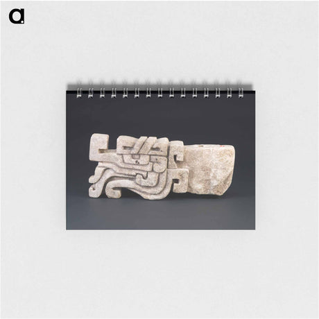 アートメモ帳-Saurian Head with Tenon
 - セントルイス美術館 Memo.