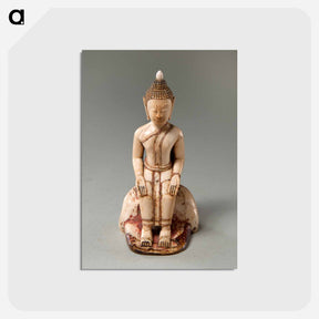 アートポストカード-Seated Buddha
 - バーンズ・コレクション Postcard.