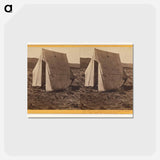 アートポストカード-Peace Commission Tent
 - エドワード マイブリッジ Postcard.