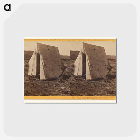 アートポストカード-Peace Commission Tent
 - エドワード マイブリッジ Postcard.