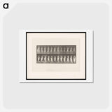 アートポストカード-Running Woman
 - エドワード マイブリッジ Postcard.