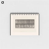アートメモ帳-Running Woman
 - エドワード マイブリッジ Memo.