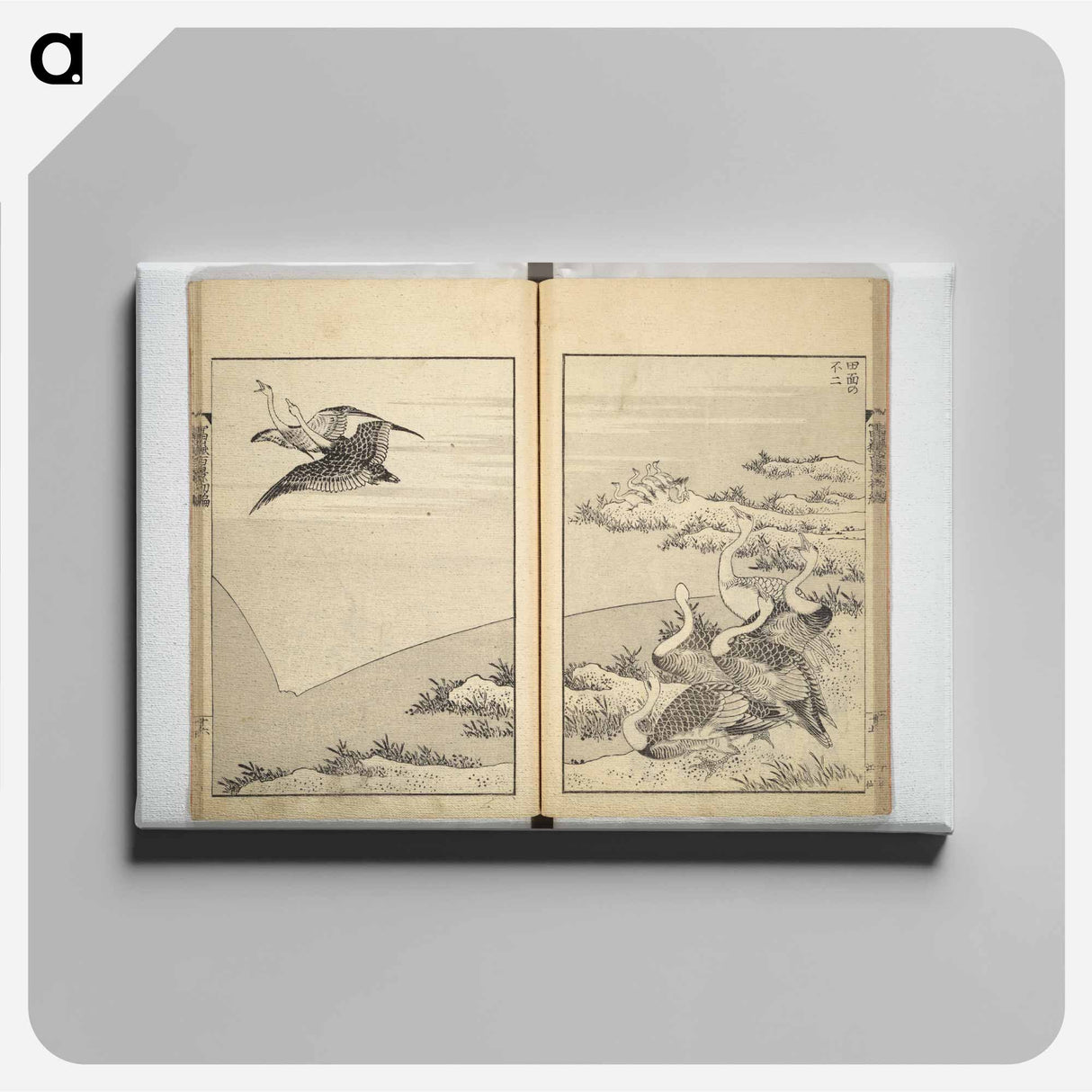 Hokusai's One Hundred Views of Mount Fuji - Katsushika Hokusai Canvas.