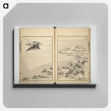 Hokusai's One Hundred Views of Mount Fuji - Katsushika Hokusai Canvas.
