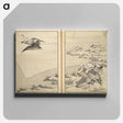 アートパネル-Hokusai's One Hundred Views of Mount Fuji - 葛飾 北斎 Canvas.