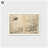 アートポストカード-Hokusai's One Hundred Views of Mount Fuji - 葛飾 北斎 Postcard.