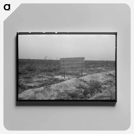 アートパネル-Gardening Tools, San Antonio
 - ラッセル リー Canvas.