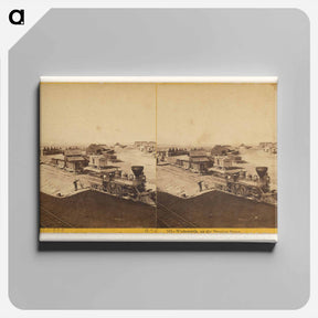 アートパネル-Wadsworth, on the Truckee River
 - エドワード マイブリッジ Canvas.