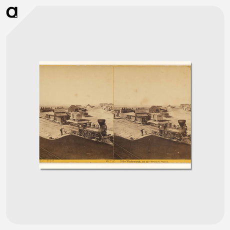 アートポストカード-Wadsworth, on the Truckee River
 - エドワード マイブリッジ Postcard.