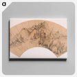 アートパネル-Fan–Mountain Landscape
 - バーンズ・コレクション Canvas.