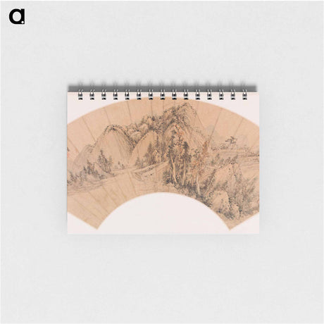 アートメモ帳-Fan–Mountain Landscape
 - バーンズ・コレクション Memo.