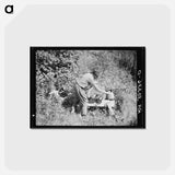 アートポストカード-Iron Ore Prospector
 - ラッセル リー Postcard.
