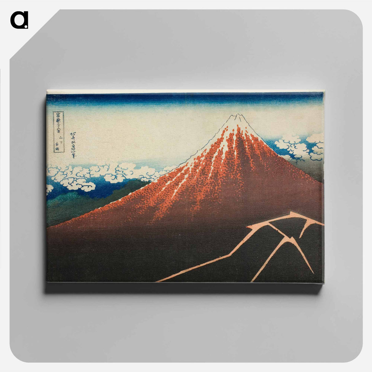 Hokusai's Thirty-six Views of Mount Fuji - 葛飾 北斎 Canvas.