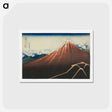アートポストカード-Hokusai's Thirty-six Views of Mount Fuji - 葛飾 北斎 Postcard.