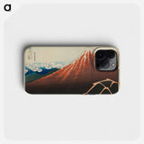 Hokusai's Thirty-six Views of Mount Fuji - 葛飾 北斎 Phone Case.