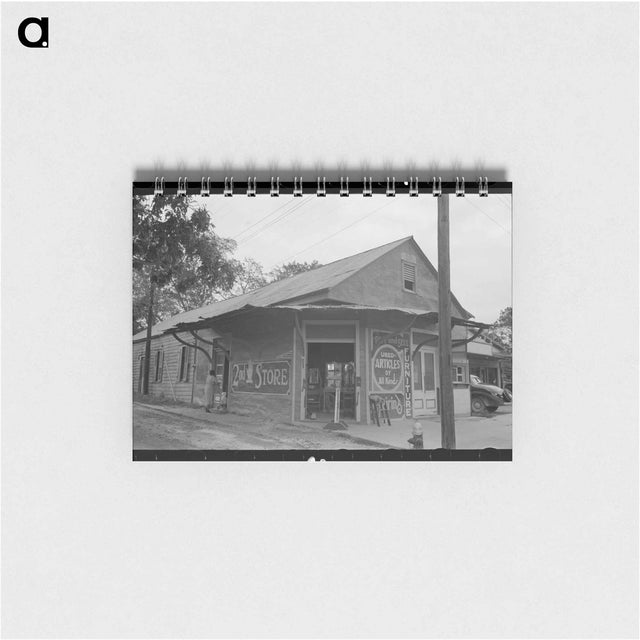 アートメモ帳-Migrant Camp Under Construction
 - ラッセル リー Memo.