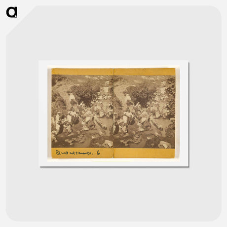 アートポストカード-Baths of Amolongo
 - エドワード マイブリッジ Postcard.