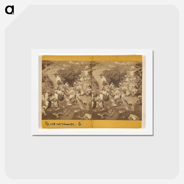 アートポストカード-Baths of Amolongo
 - エドワード マイブリッジ Postcard.