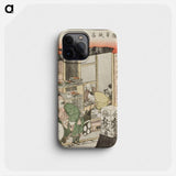 Print Shop - 葛飾 北斎 Phone Case.