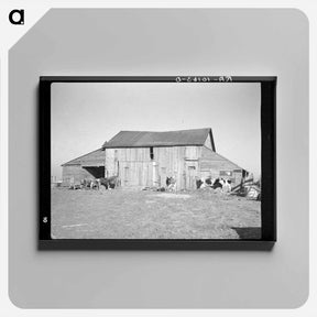 アートパネル-Soapmaking in Taos
 - ラッセル リー Canvas.