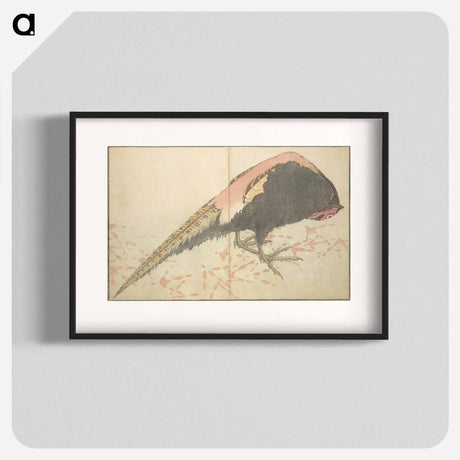 アートポスター-A Realistic Sketchbook by Hokusai - 葛飾 北斎 Poster.