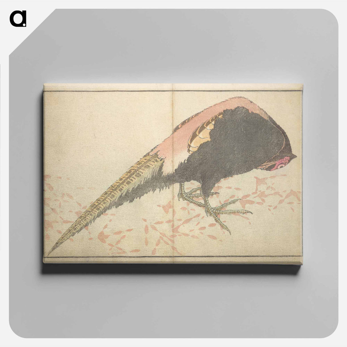A Realistic Sketchbook by Hokusai - Katsushika Hokusai Canvas.