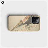 A Realistic Sketchbook by Hokusai - Katsushika Hokusai Phone Case.