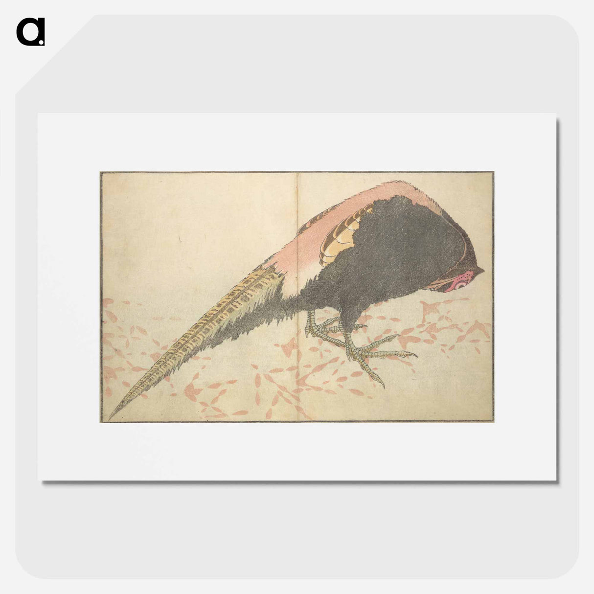 アートポスター-A Realistic Sketchbook by Hokusai - 葛飾 北斎 Poster.