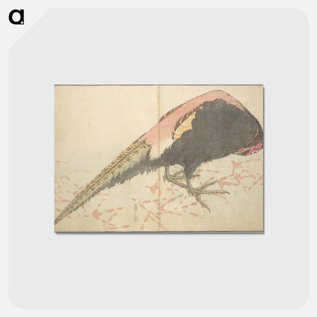 アートポストカード-A Realistic Sketchbook by Hokusai - 葛飾 北斎 Postcard.