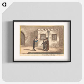 アートポスター-The Rake's-Progress at the University - No. 4 - "Expulsion waits that Son of Alma Mater who dares to shew his face in Boot or Gaiter"
 - イェール大学アートギャラリー Poster.