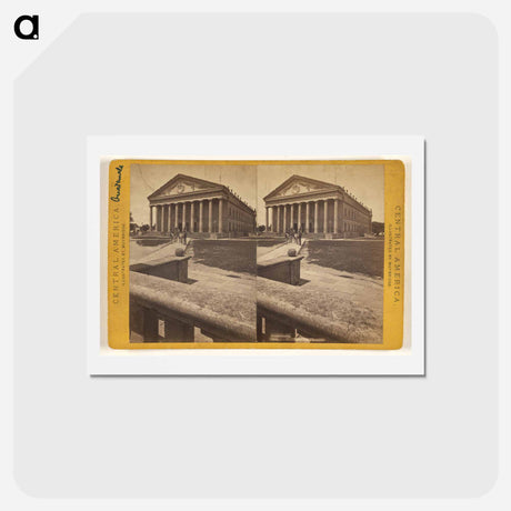 アートポストカード-National Theatre, Guatemala
 - エドワード マイブリッジ Postcard.