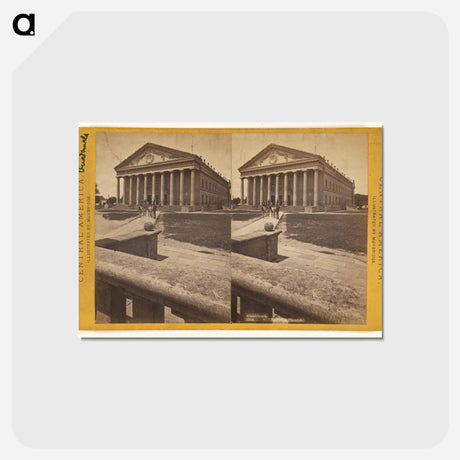 アートポストカード-National Theatre, Guatemala
 - エドワード マイブリッジ Postcard.