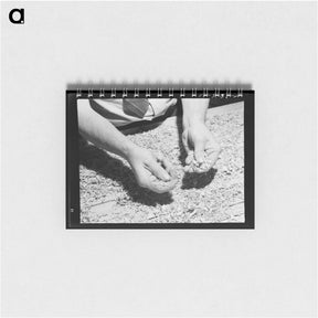 アートメモ帳-Packing Spinach
 - ラッセル リー Memo.