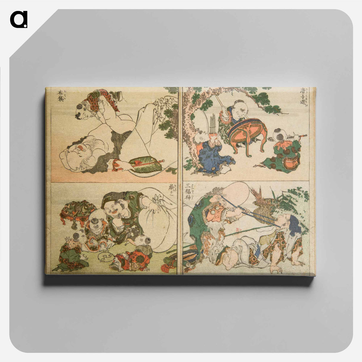 アートパネル-Perfect Pictures at a Glance - 葛飾 北斎 Canvas.