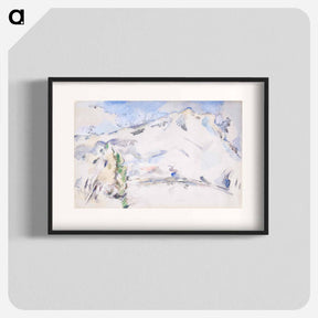 アートポスター-Mont Sainte-Victoire
 - バーンズ・コレクション Poster.