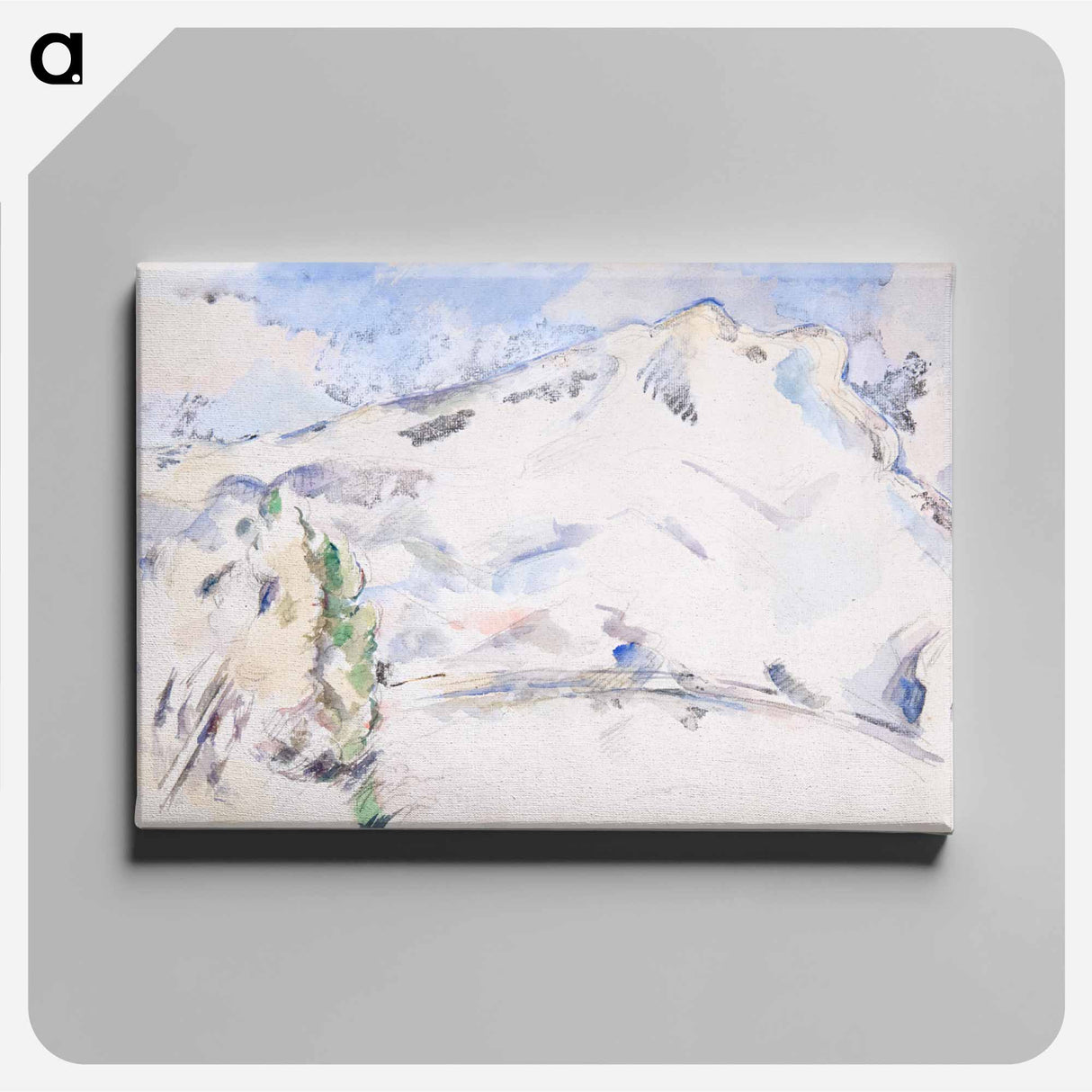 アートパネル-Mont Sainte-Victoire
 - バーンズ・コレクション Canvas.