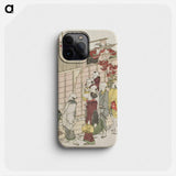 Dutchmen's Quarters - 葛飾 北斎 Phone Case.