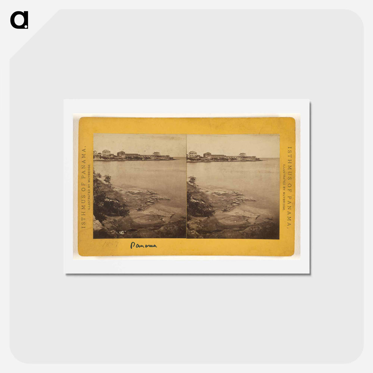 アートポストカード-Panama. A walk around the Walls
 - エドワード マイブリッジ Postcard.