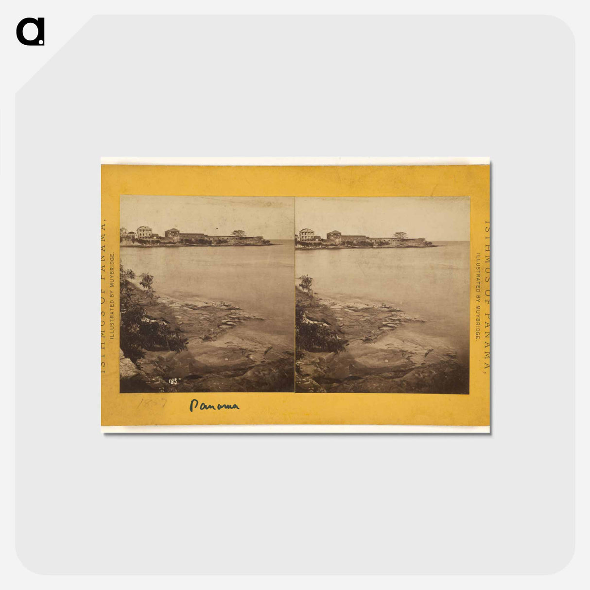 アートポストカード-Panama. A walk around the Walls
 - エドワード マイブリッジ Postcard.
