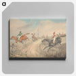 アートパネル-Steeplechasing: The Field Jumping Into and Out of a Lane
 - イェール大学アートギャラリー Canvas.