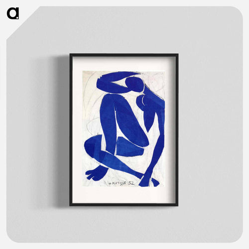 Blue Nude IV - アンリ マティス Poster.