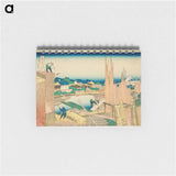Hokusai's Tatekawa in Honjō - 葛飾 北斎 Memo.