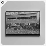 アートパネル-Garden in Jackson County
 - ラッセル リー Canvas.