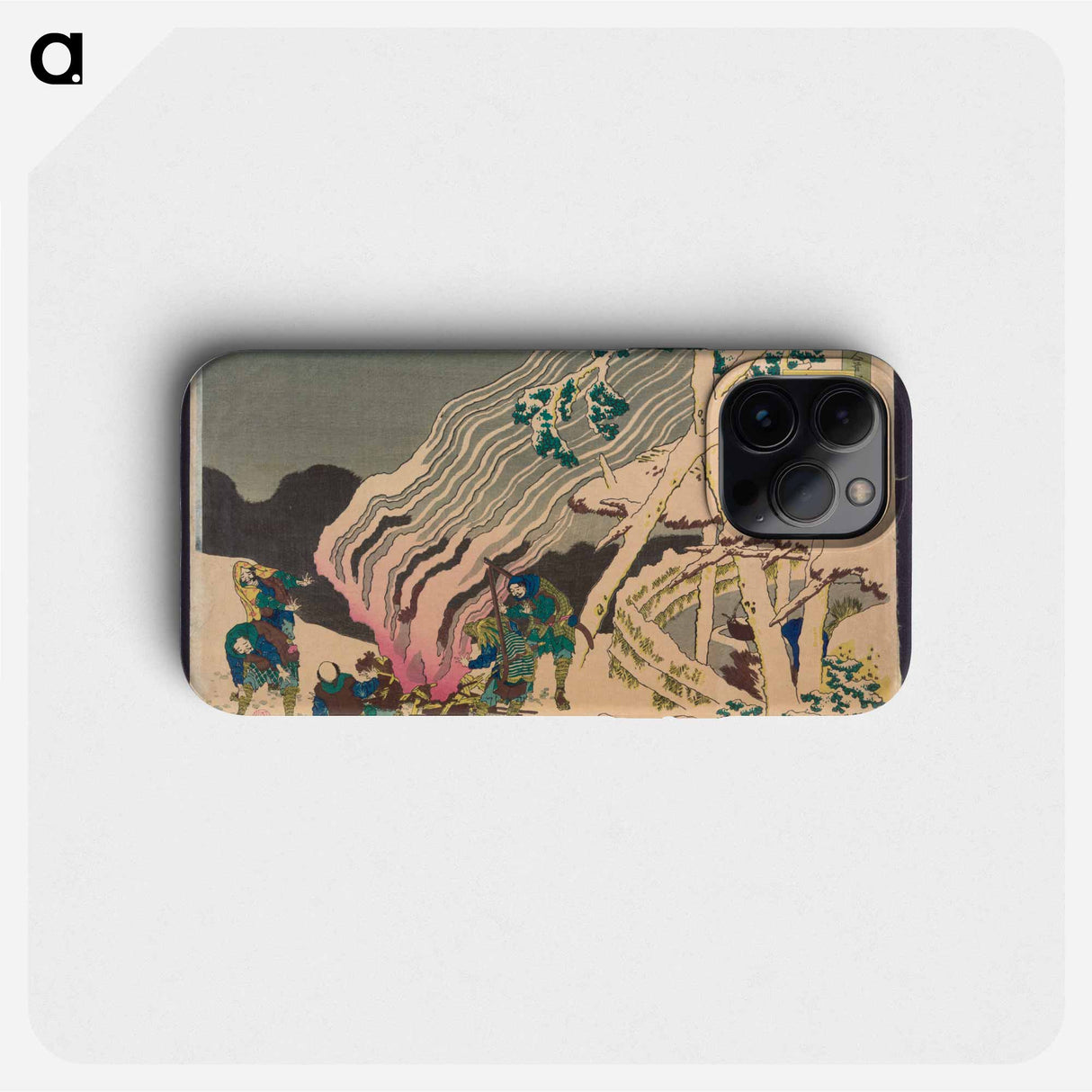 Minamoto no Muneyuki Ason - 葛飾 北斎 Phone Case.