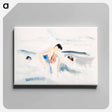 アートパネル-Three Figures in Water
 - バーンズ・コレクション Canvas.