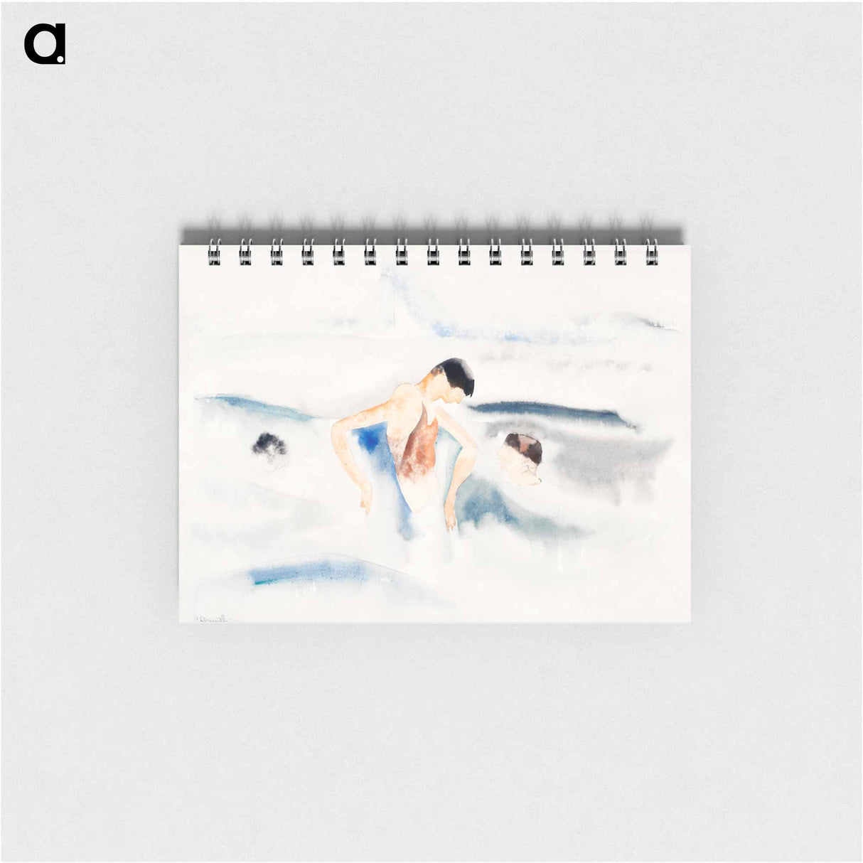 アートメモ帳-Three Figures in Water
 - バーンズ・コレクション Memo.